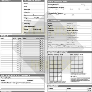 printable shadowrun character sheet printable shadowrun character sheet