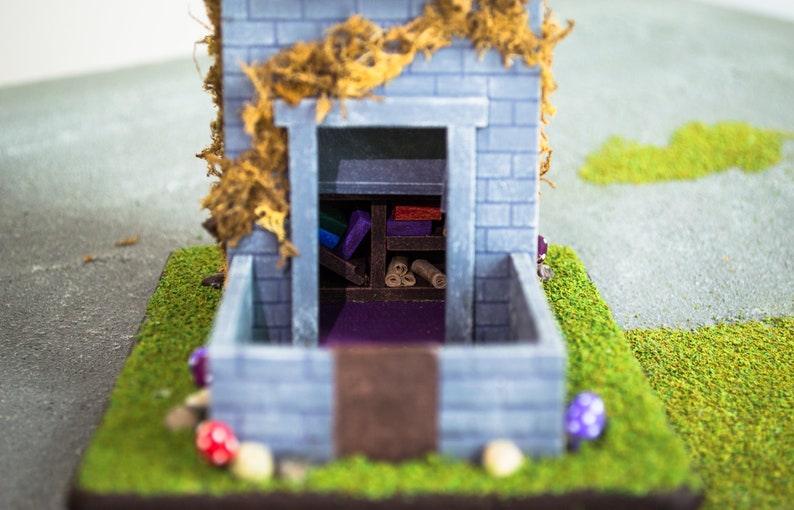 Dice Tower Medieval Castle for Dungeons and Dragons Etsy