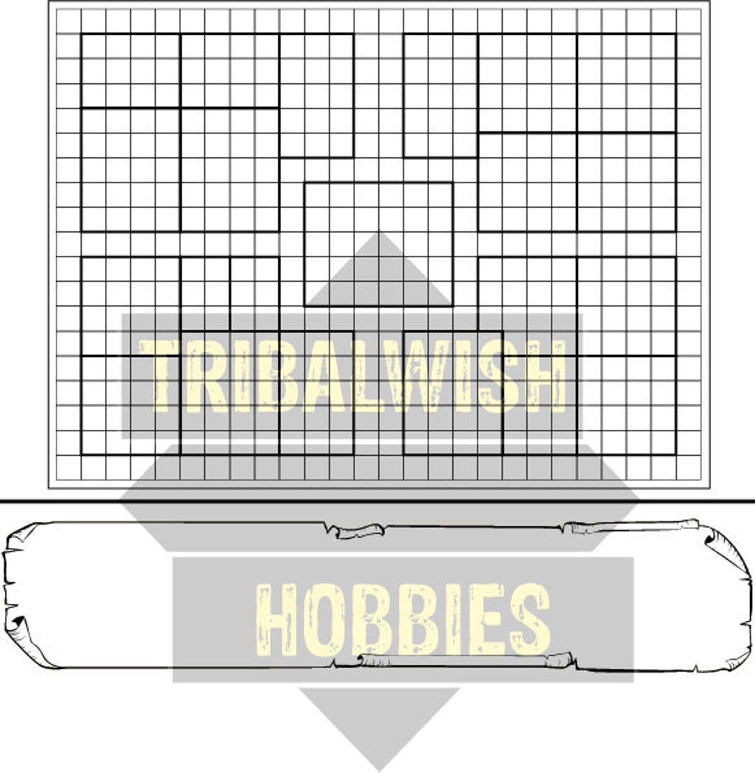 Heroquest Quest Sheet, Printable Digital Download, Dungeon, Boardgaming ...