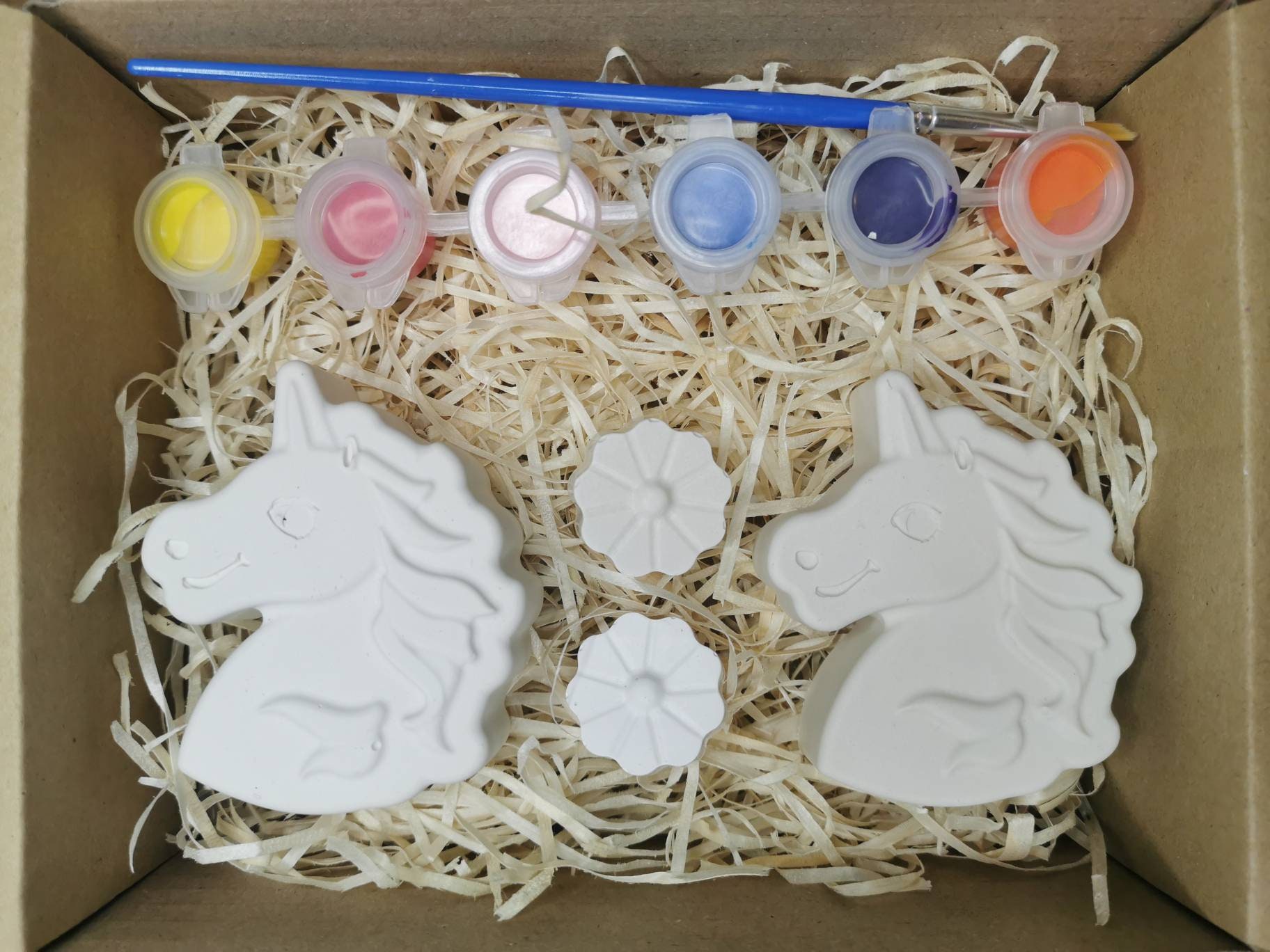 Paint Your Own Plaster Unicorns Craft Activity Etsy