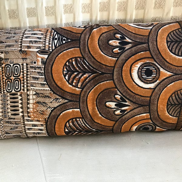 housse de coussin tissu vintage Africain, teinté à la boue, fil tissé, housse coussin ethnique