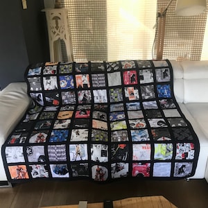 Star Wars plaid, Star Wars collector&#39;s patchwork fabric plaid, fleece and cotton quilt, Star Wars sofa throw, star wars quilt