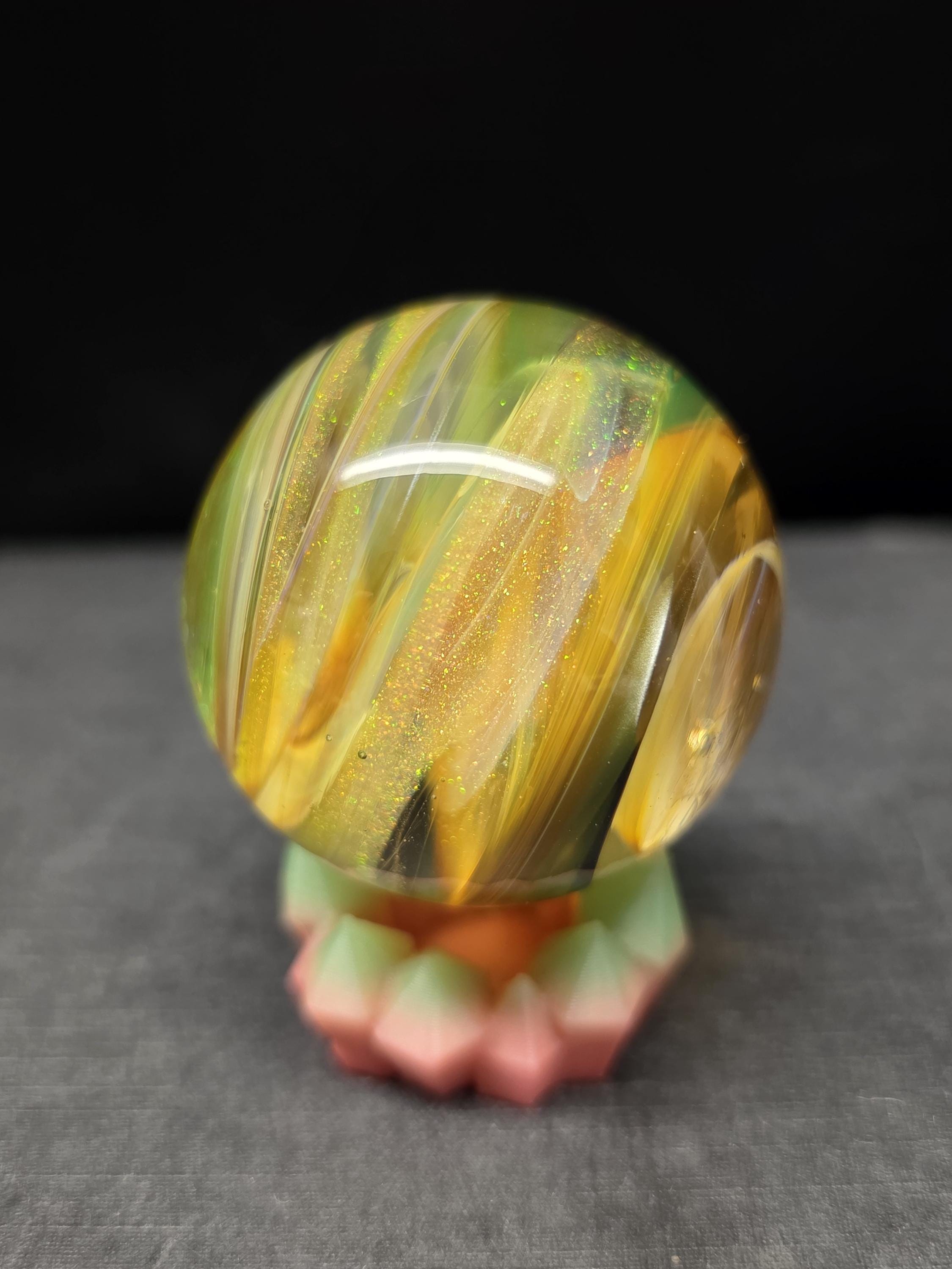 Signed Glass Marble - Etsy