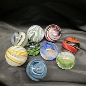 ウランガラス渦巻き大理石 - Etsy 日本