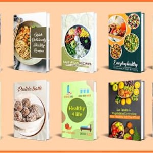 10 Pack Healthy Recipes Ebook Bundle.  (Digital Download)