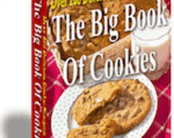 The Big Book of Cookie Recipes: (Ebook) Digital Download.