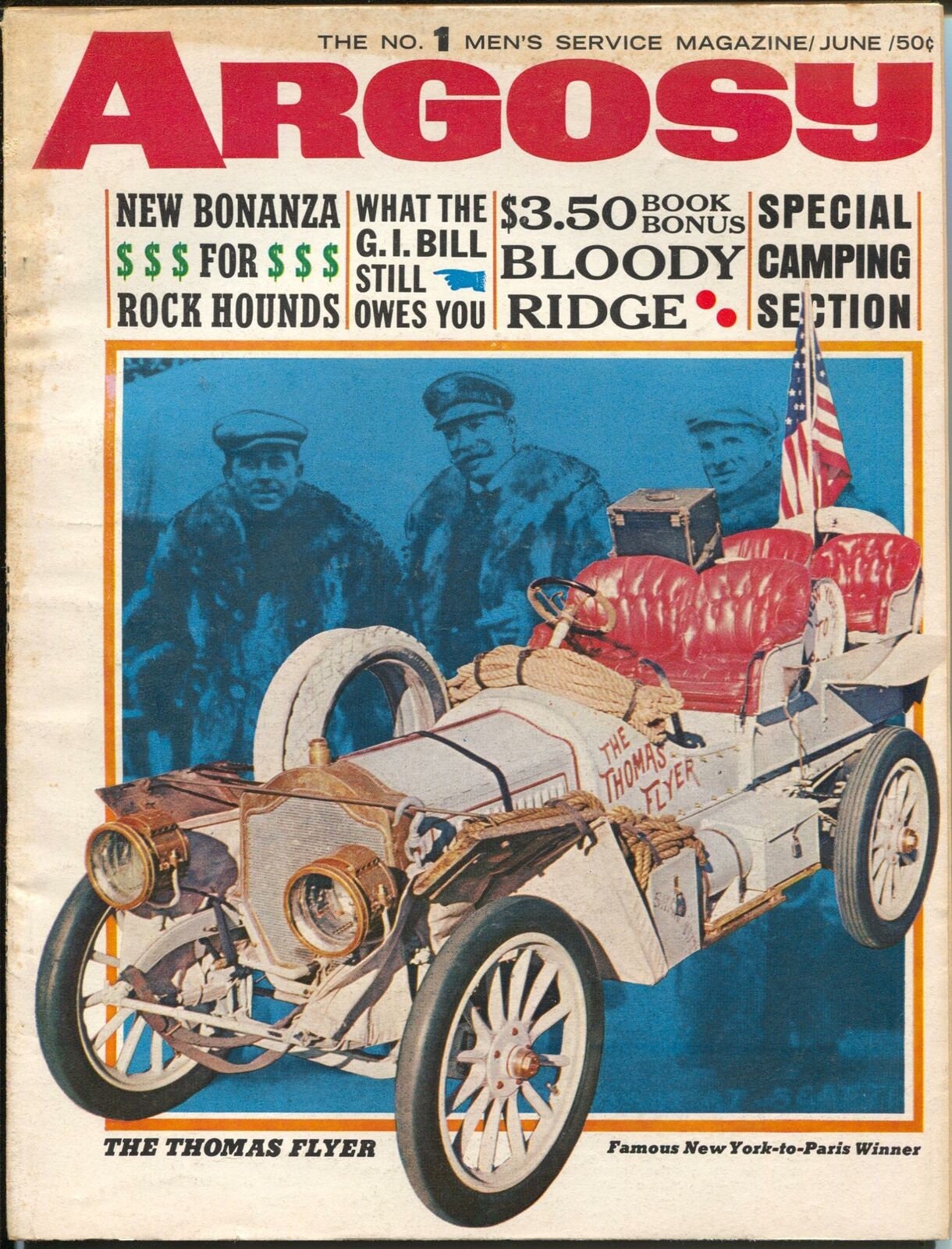 The Thomas Flyer - The Argosy Magazine  June 1965.