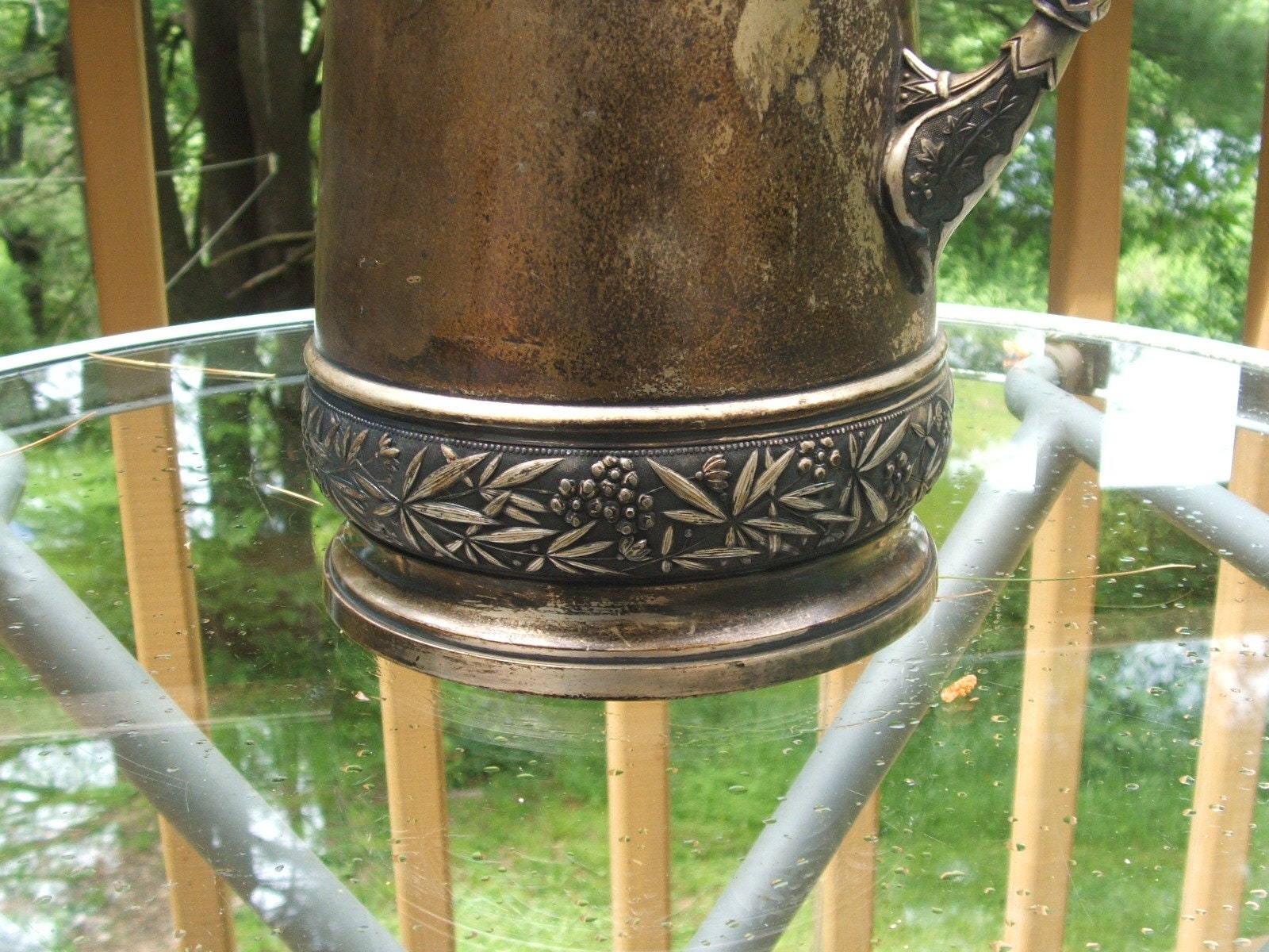 Antique Quadruple Plate Wilcox Silver Plate Co. 387 Water Etsy