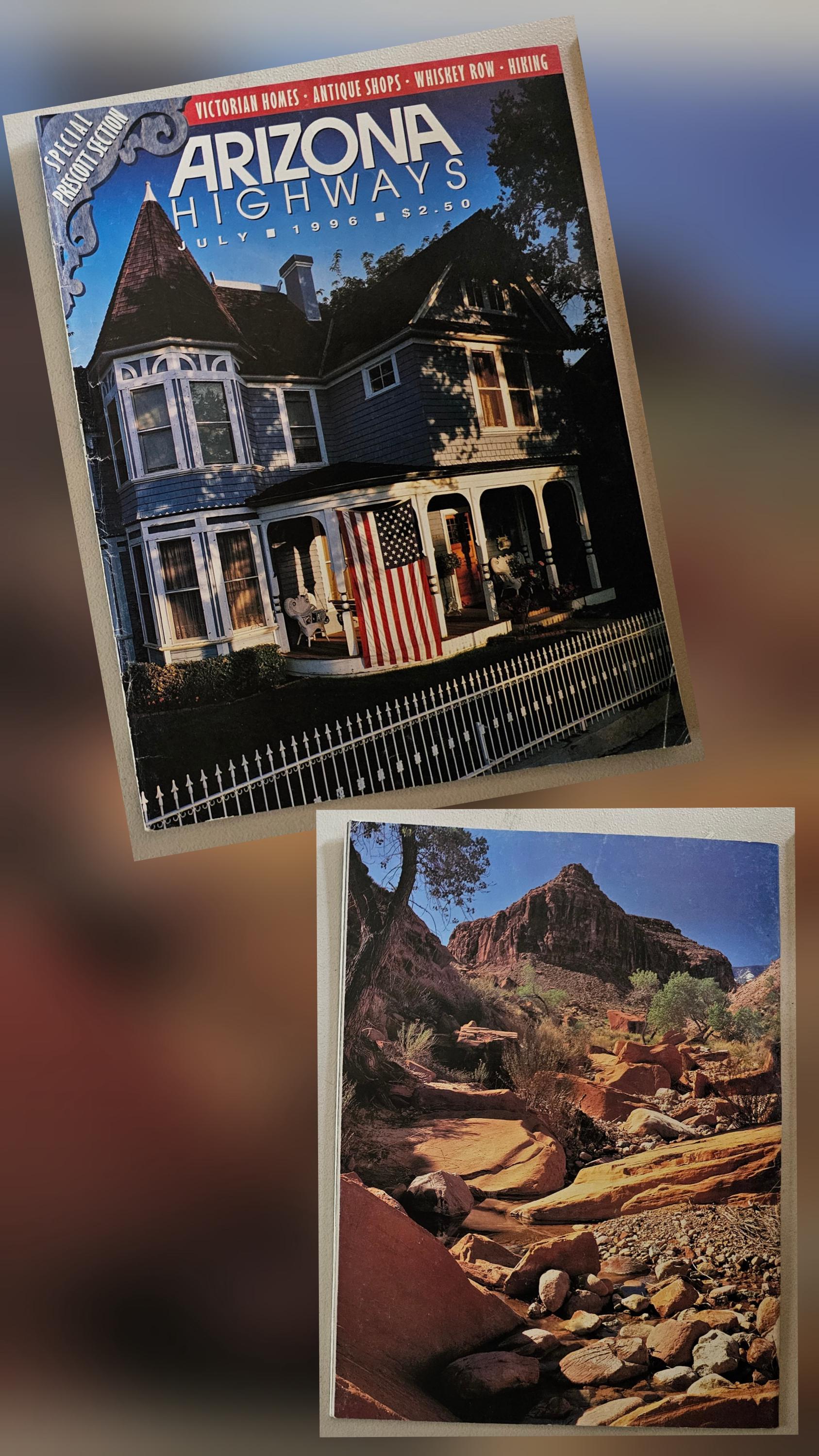 Arizona Highways July 1996, Prescott, Frontier Days, Lake Powell