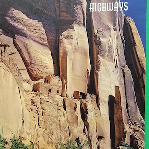 Arizona Highways Magazine February 1944: Yavapai, Granite Dells, Wickenburg, Mile High City of Prescott, Ore Train, Wagon Wheel Pictorial