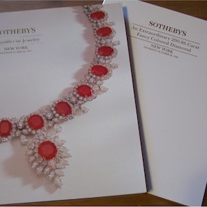 Sotheby&#39;s NY Magnificent Jewelry 1995 Auction Catalog