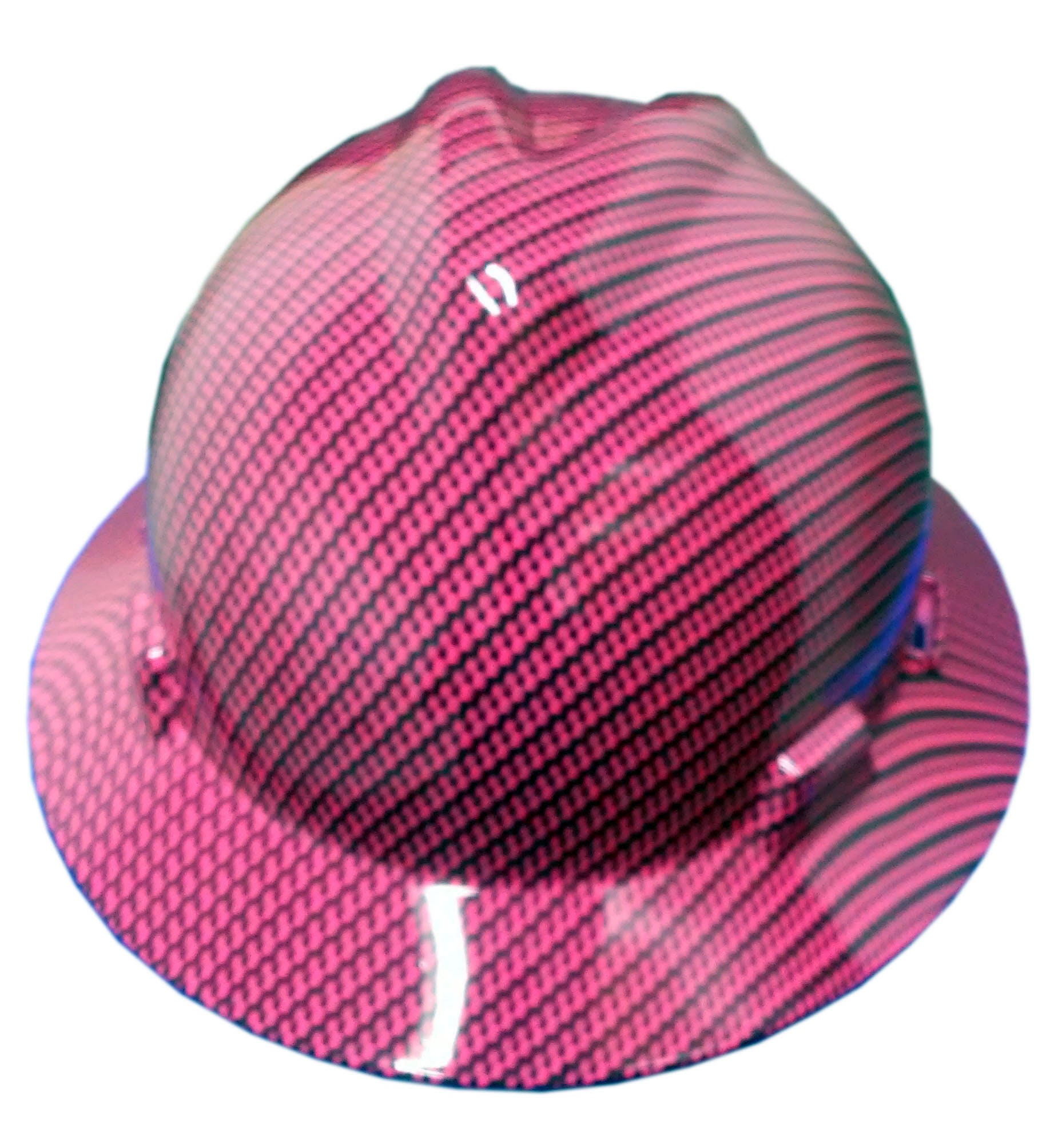 Pink Carbon Fiber MSA VGuard Full Brim Hard Hat Etsy