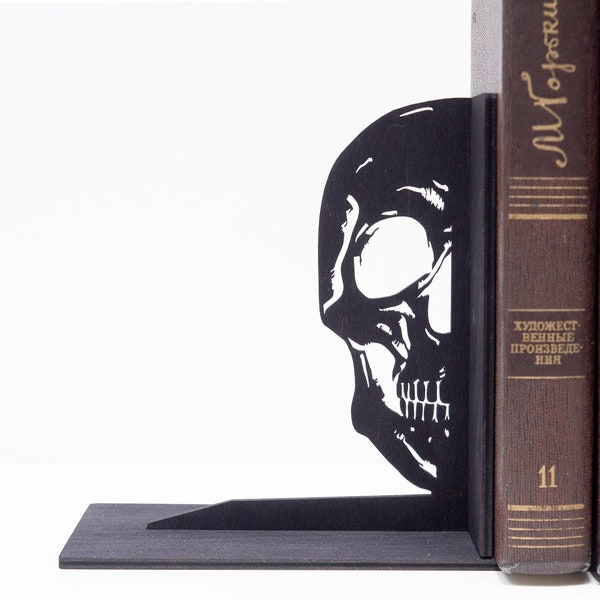 Skull Bookends Etsy