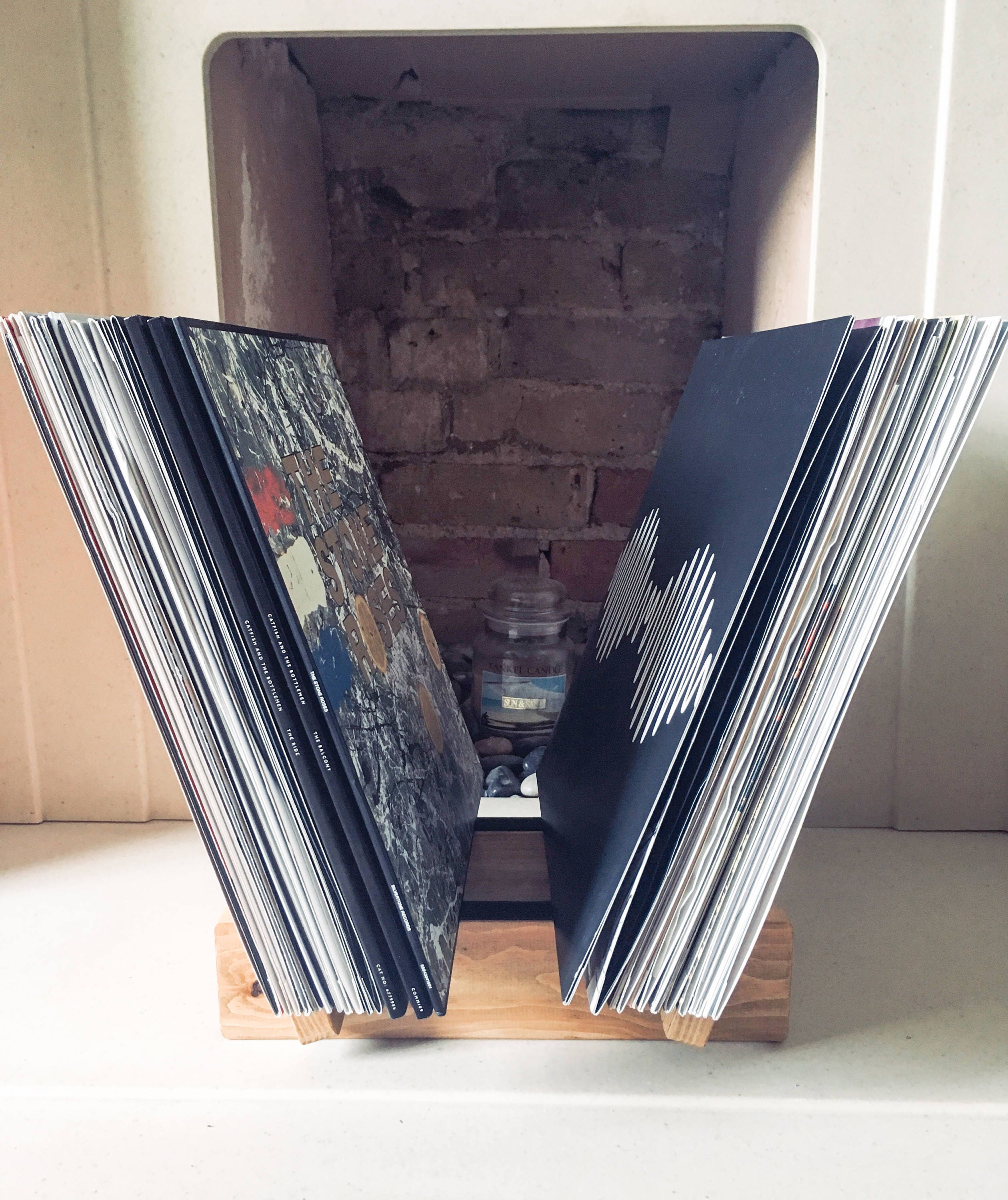 Vinyl Record Storage LP / 7 Inch Single Record Display Rack Etsy