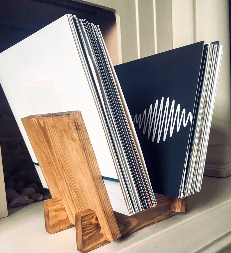Vinyl Record Storage LP / 7 Inch Single Record Display Rack Etsy