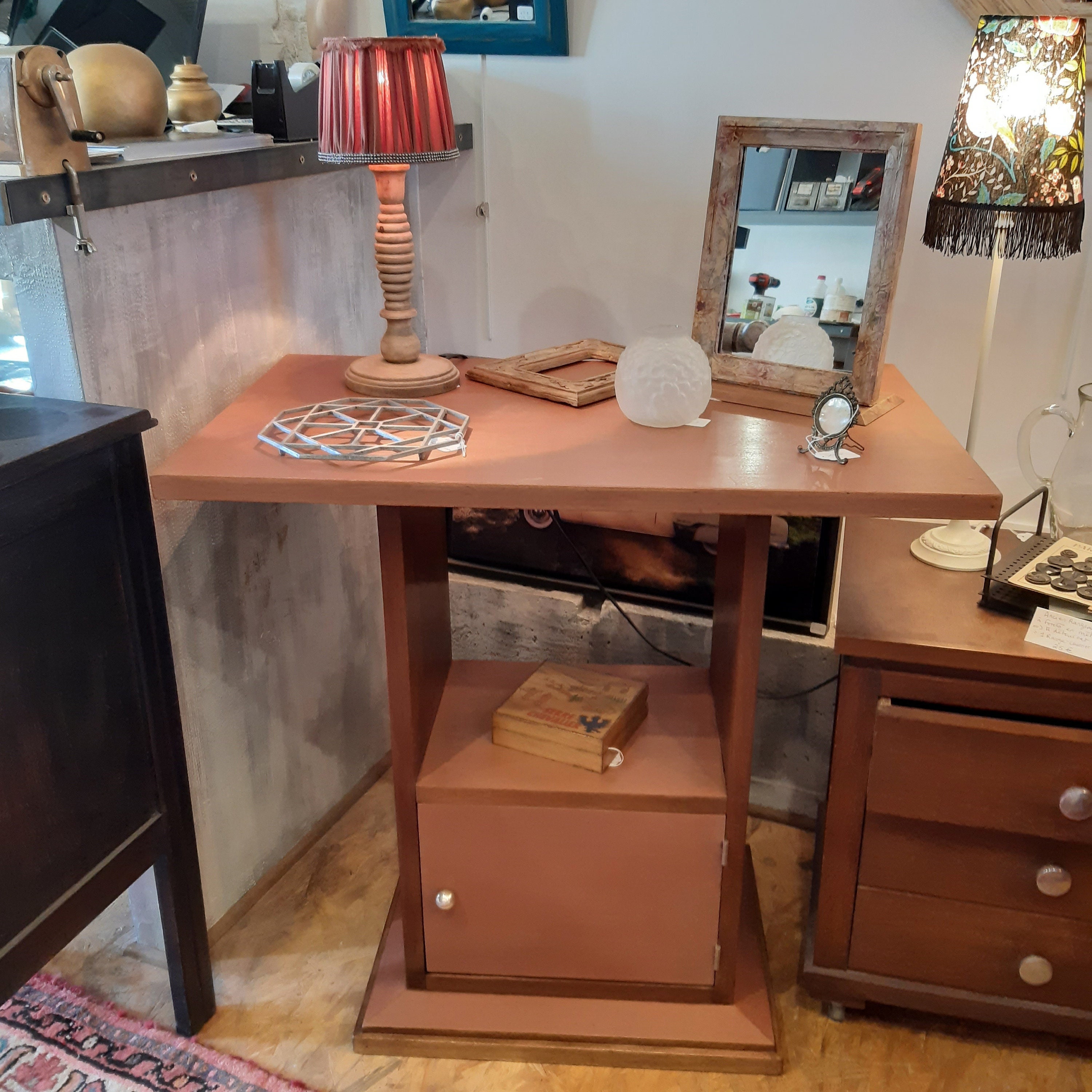console bois Art Déco,