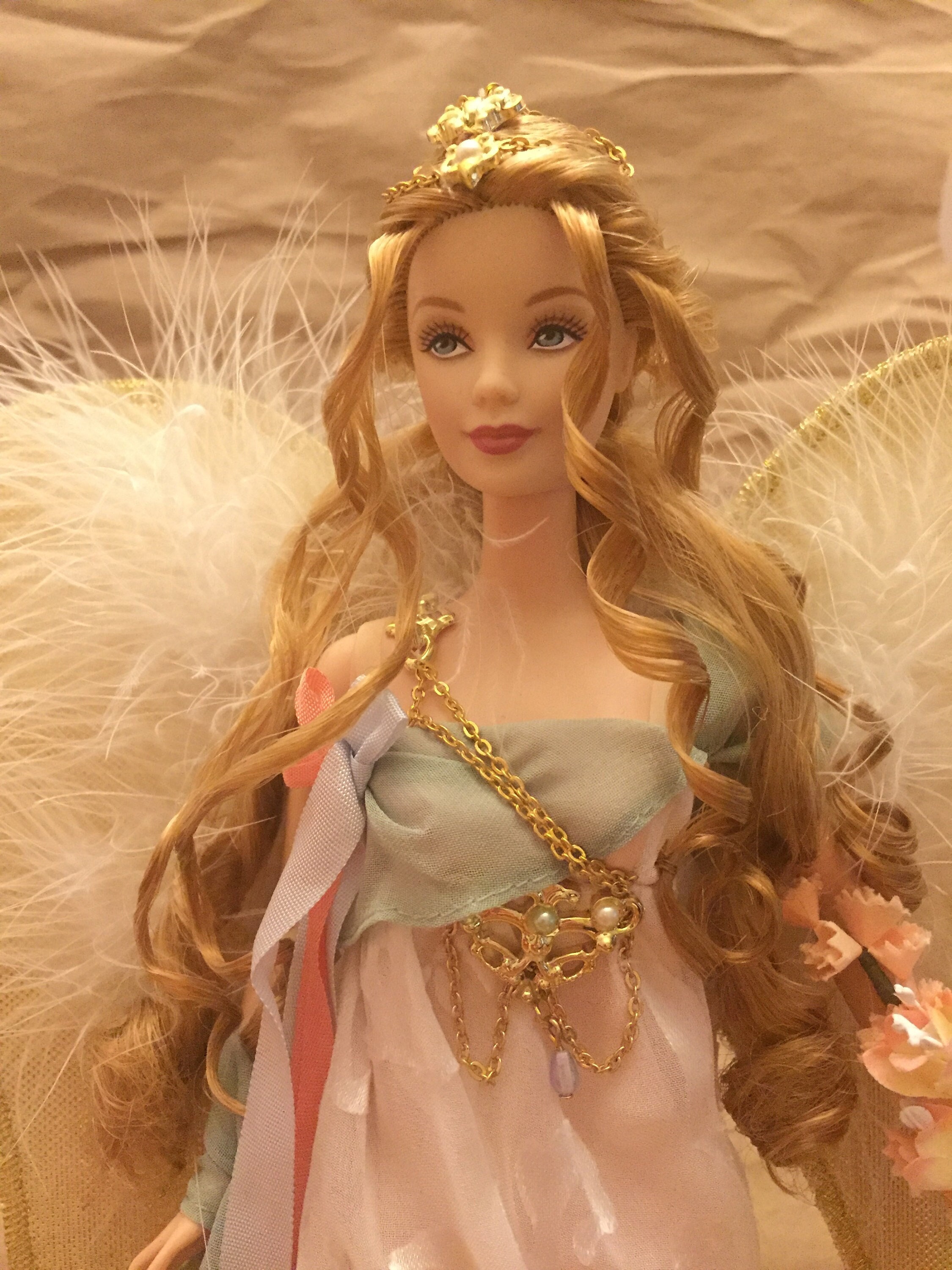 Barbie golden angel hotsell
