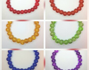 Bracelets de perle de crépitement d’enfants