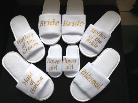 wedding slippers for guests