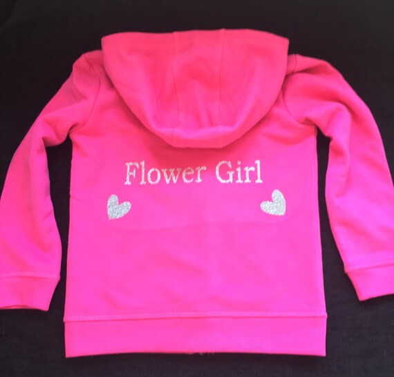 personalised girls hoodie
