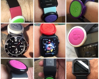 MB2WATCHSLIDER™ Magic Band 2 Puck Keeper Watch Slider (Patent #D823841)