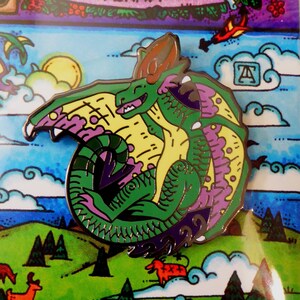 Dragon Hard Enamel Pin Badge