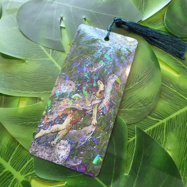 Holographic Selkie Bookmark