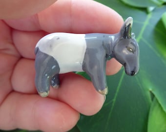 Handmade Ceramic Tapir Figurine