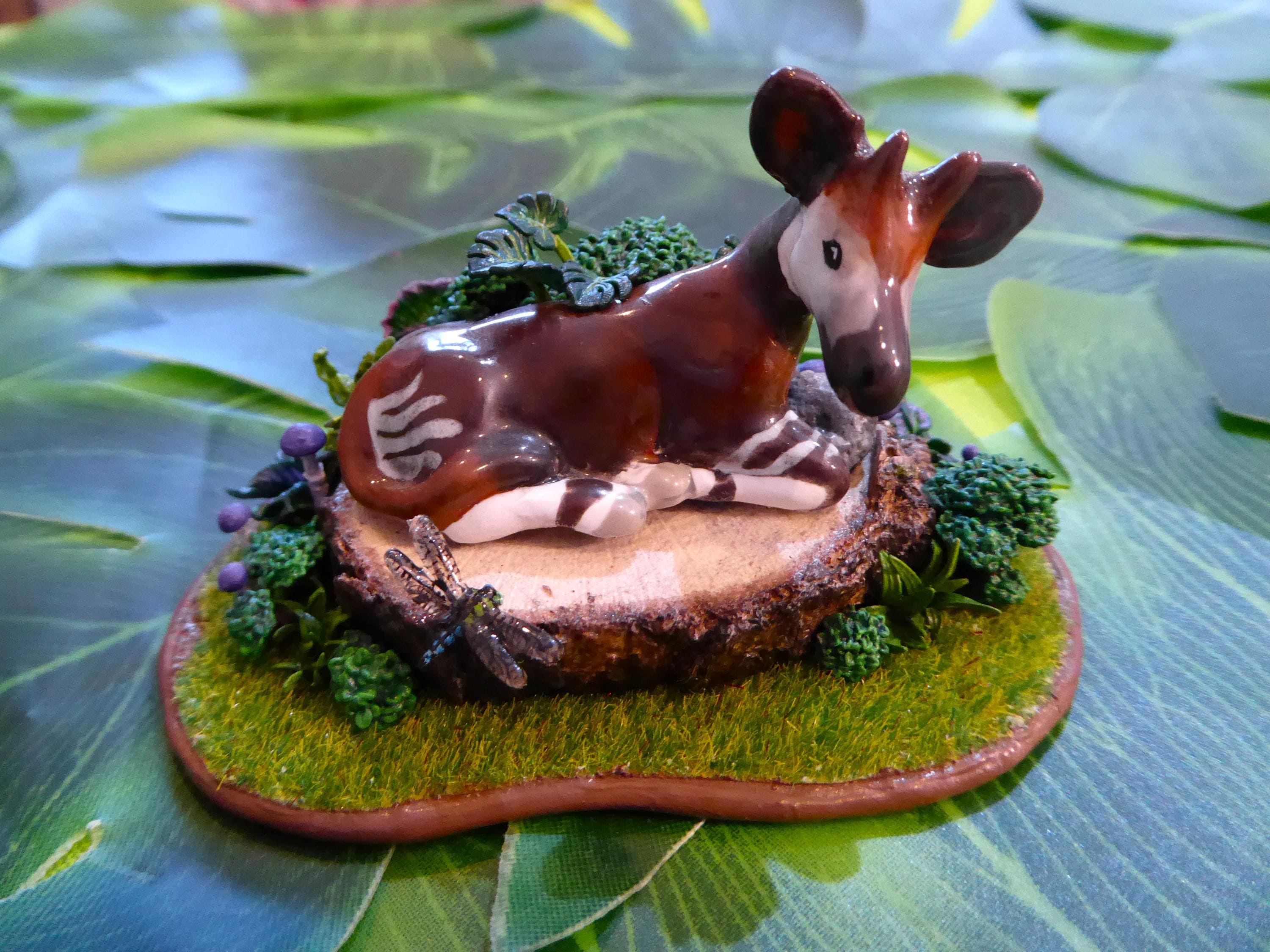 Okapi Figurines - Etsy