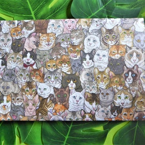 Cat Clowder Wrapping Paper
