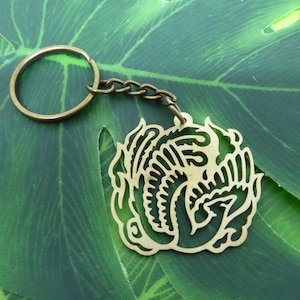 Metal Phoenix charms