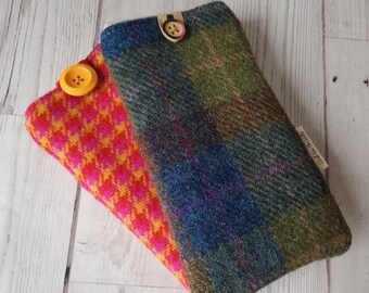 Harris Tweed Glasses Pouch