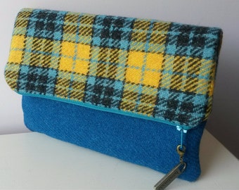 Harris Tweed Clutch Bag