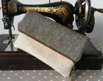 Harris Tweed Clutch Bag