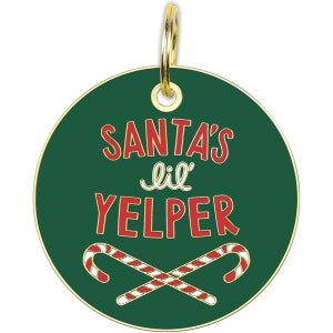 Dog/Cat Collar Charm Tag - Christmas