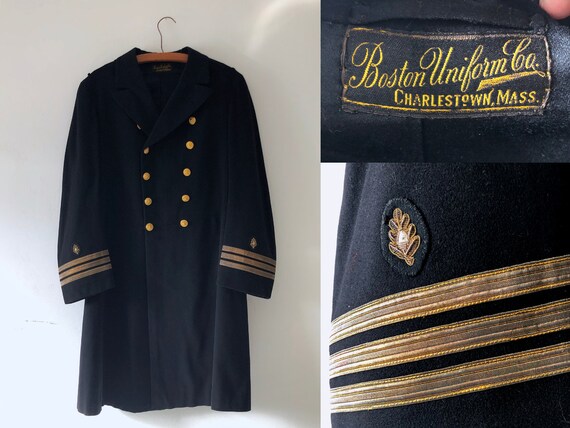 1920s Naval Lieutenant Dress Jacket - Size M