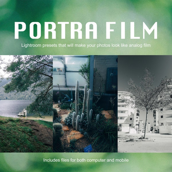 Kodak PORTRA 400 FILM - 6 analog VSCO inspired lightroom presets Mobile and desktop