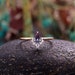 Vintage pear shaped alexandrite engagement ring rose gold art deco moissanite ring pear diamond rings unique anniversary bridal ring