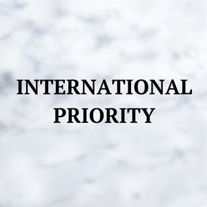 Shipping Upgrade-International Priority