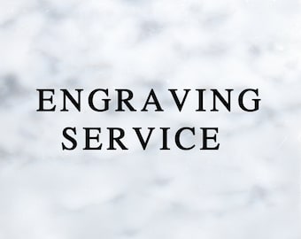 ENGRAVING SERVICE