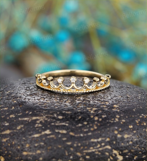 H Engagement Rings Diamond | H Wedding Rings Diamond | 18k Ge Ring Diamonds  - 100% 18k - Aliexpress