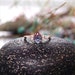 Vintage Pear shaped Alexandrite engagement ring rose gold marquise moissanite ring art deco diamond bridal ring antique anniversary ring