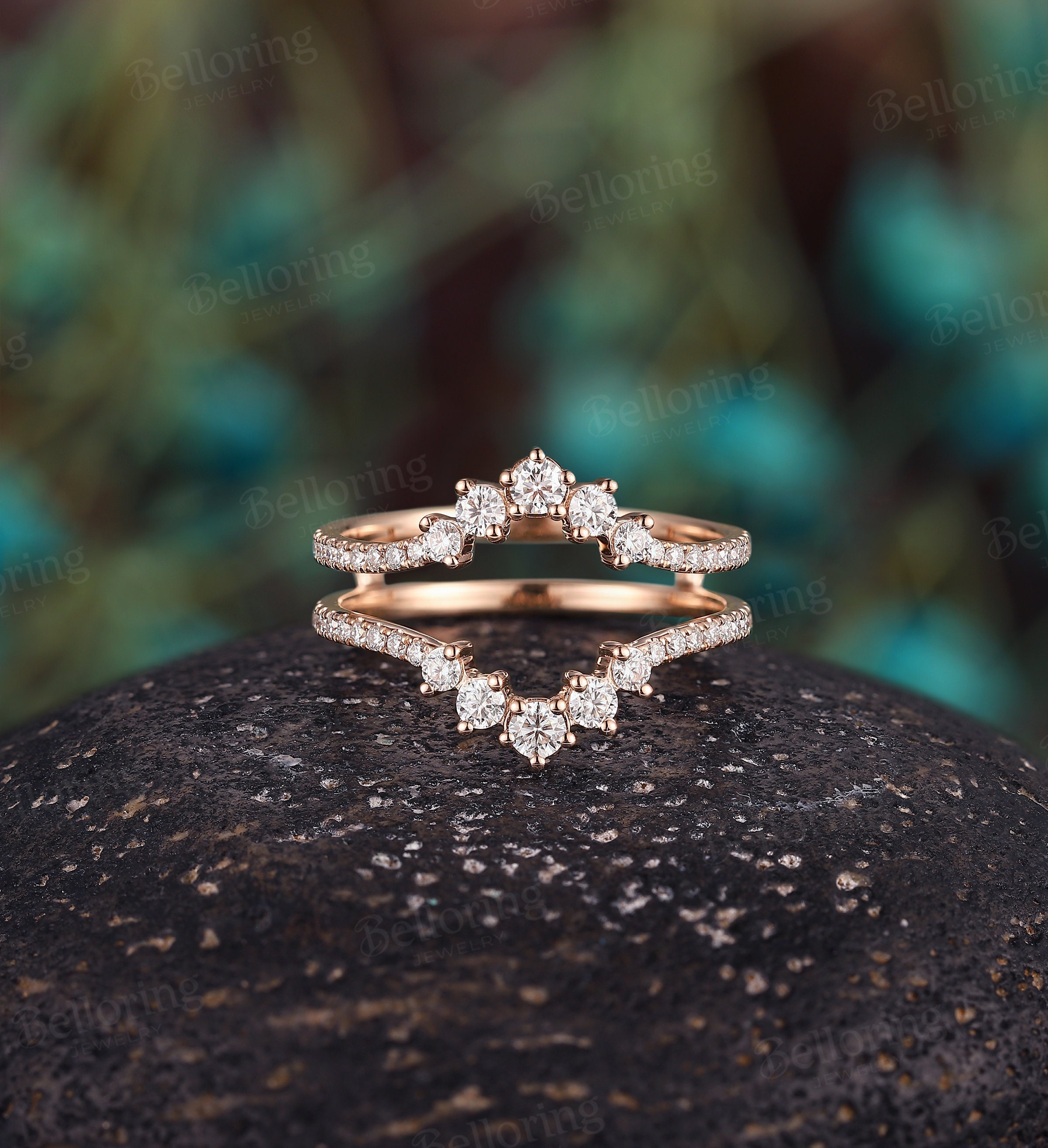 Matching Wedding Rings Etsy