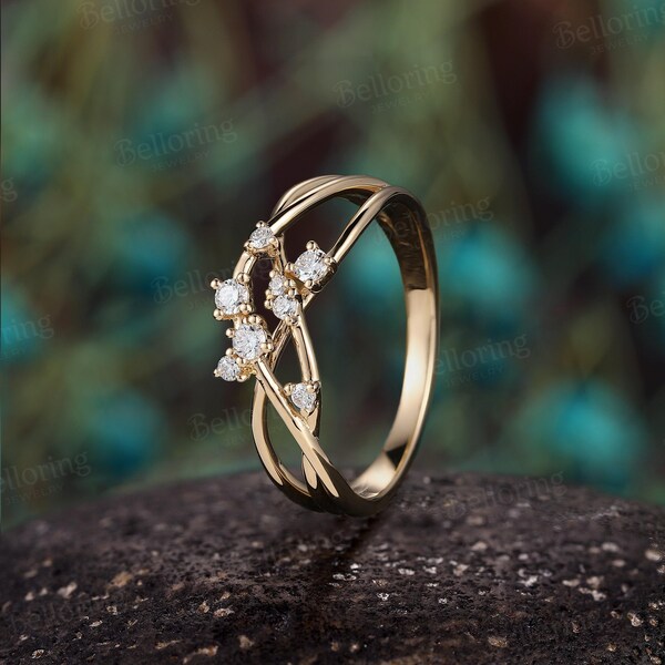Unusual Wedding Ring - Etsy UK