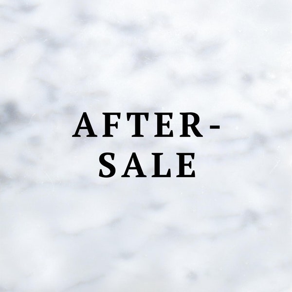 After-sales