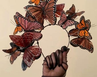 Swarm Butterfly Headpiece • Festival Crown