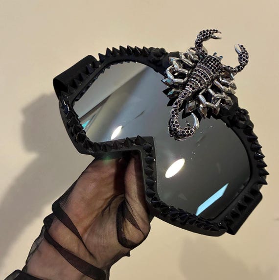 The Scorpion Burner Goggle • Ski Festival Rave Goggles With  display picture 3