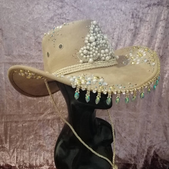 bedazzled cowboy hat