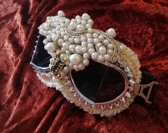 Gafas de moto Scorpion Pearl and Stud • Gafas para festivales, fiestas y eventos especiales