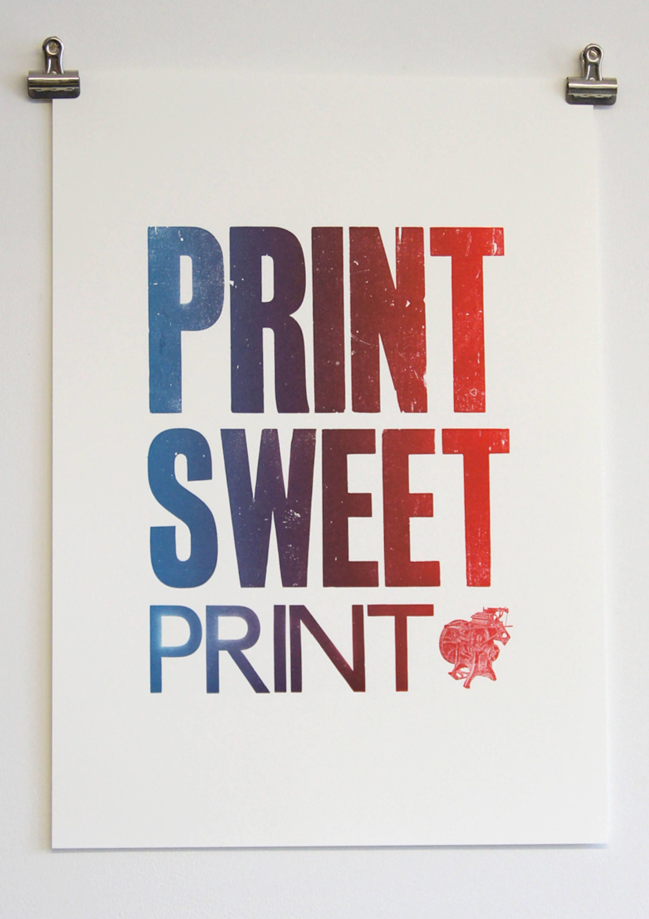 Print Sweet Print Letterpress Print Etsy.de